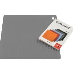 Silikomart Siliconen Pannenlap Grijs 17,5x17,5cm* Ovenwanten En Handschoenen