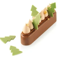 Silikomart Siliconen Sjabloon Kerstboom (36) 3,5x2,5x0,2cm* Figuur Mallen|Sjablonen En Stencils