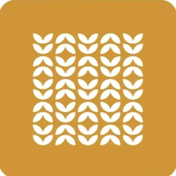 Silikomart Siliconen Stencil Foliage 10x10x0,1cm Set/2* Sjablonen En Stencils