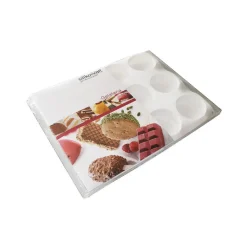 Silikomart Siliconen Vorm Rond (6) Ø7,6x2,5cm Set/2* Ijs En Dessert Vormen|Bakvormen Siliconen