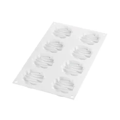 Silikomart Siliconen Vorm Honoré (8) Ø7x1,3cm* Ijs En Dessert Vormen|Bakvormen Siliconen