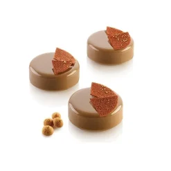 Silikomart Siliconen Vorm Essenziale (8) Ø65x25mm* Ijs En Dessert Vormen|Bakvormen Siliconen