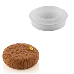 Silikomart Siliconen Vorm Mistery Ø17x5,5cm* Ijs En Dessert Vormen|Bakvormen Siliconen