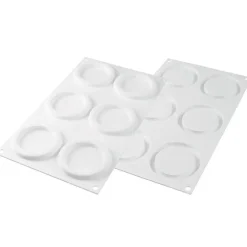 Silikomart Siliconen Vorm Kit Ring (6) Ø8,5/5cm* Ijs En Dessert Vormen|Bakvormen Siliconen