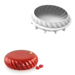 Silikomart Siliconen Vorm Samurai Ø14,5x4,3cm* Ijs En Dessert Vormen|Bakvormen Siliconen