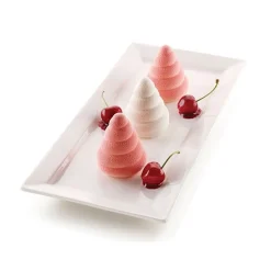 Silikomart Siliconen Vorm Soffice Incanto (6x) Ø60x70mm* Bakvormen Siliconen|Ijs En Dessert Vormen