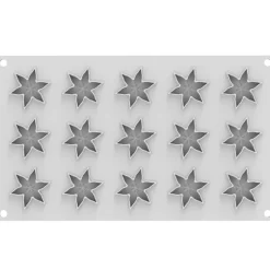 Silikomart Siliconen Vorm Corolle (15) Ø4,5cm* Bakvormen Siliconen|Ijs En Dessert Vormen