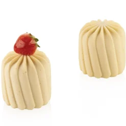 Silikomart Siliconen Vorm Harmony (8) Ø6x6,7cm*** Bakvormen Siliconen|Ijs En Dessert Vormen