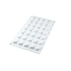 Silikomart Siliconen Vorm Micro Oval 26,5x19,5x12,5mm (35)* Ijs En Dessert Vormen|Bakvormen Siliconen