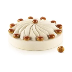 Silikomart Siliconen Vorm Saint Honoré Ø16x2,8cm* Bakvormen Siliconen|Ijs En Dessert Vormen