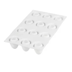 Silikomart Siliconen Vorm Ei (12) Ø34x47mm* Ijs En Dessert Vormen|Bakvormen Siliconen