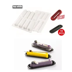 Silikomart Siliconen Vorm Fingers 13x2,7x2,7cm (8)* Bakvormen Siliconen|Ijs En Dessert Vormen