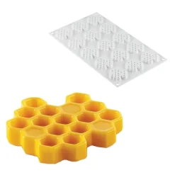 Silikomart Siliconen Vorm Honing (15) Ø45x8mm* Ijs En Dessert Vormen|Bakvormen Siliconen