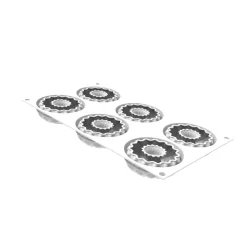 Silikomart Siliconen Vorm Kaleido (6) Ø7,5x2,5cm* Bakvormen Siliconen|Ijs En Dessert Vormen