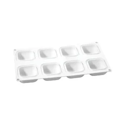 Silikomart Siliconen Vorm Gem (8) 6,1x6,1x3cm* Bakvormen Siliconen|Ijs En Dessert Vormen