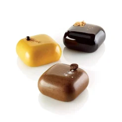 Silikomart Siliconen Vorm Gem (8) 6,1x6,1x3cm* Bakvormen Siliconen|Ijs En Dessert Vormen