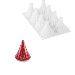 Silikomart Siliconen Vorm Astro (8) Ø67x79,5mm* Bakvormen Siliconen|Ijs En Dessert Vormen