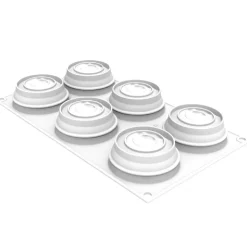 Silikomart Siliconen Vorm Oceaan (6) Ø7x3cm*** Bakvormen Siliconen|Ijs En Dessert Vormen