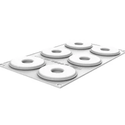 Silikomart Siliconen Vorm Tutu (6) Ø7,5x0,8cm* Bakvormen Siliconen|Ijs En Dessert Vormen