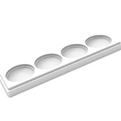 Silikomart Siliconen Vorm 3D Pebble (4) Ø8x3,5cm*** Bakvormen Siliconen|Ijs En Dessert Vormen