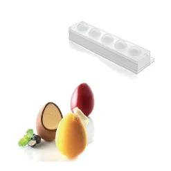 Silikomart Siliconen Vorm Ei Mul3D Ø50x73mm (5)* Ijs En Dessert Vormen|Bakvormen Siliconen