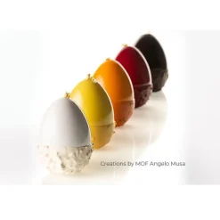 Silikomart Siliconen Vorm Ei Mul3D Ø50x73mm (5)* Ijs En Dessert Vormen|Bakvormen Siliconen