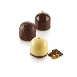 Silikomart Siliconen Vorm Dome (8) Ø62x52mm* Bakvormen Siliconen|Ijs En Dessert Vormen