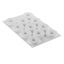 Silikomart Siliconen Vorm Kit Loop (11) Ø60/31x13mm* Ijs En Dessert Vormen|Bakvormen Siliconen