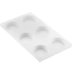 Silikomart Siliconenvorm & Taartring Set Rond Ø7cm*** Ijs En Dessert Vormen|Bakvormen Siliconen