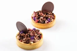 Silikomart Taartring Exoglass Geperforeerd Ø8x2cm set/6* Dessertringen|Ronde Bakvormen