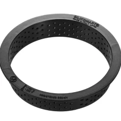 Silikomart Taartring Exoglass Geperforeerd Ø7x2cm set/8* Dessertringen|Ronde Bakvormen