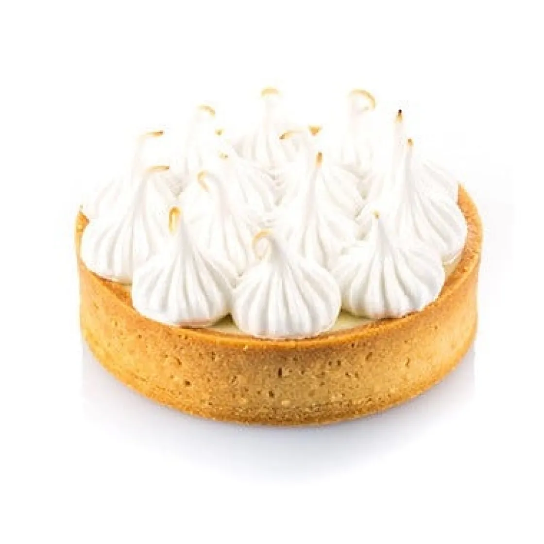 Silikomart Taartring Exoglass Geperforeerd Ø10x2 Set/4* Dessertringen|Ronde Bakvormen