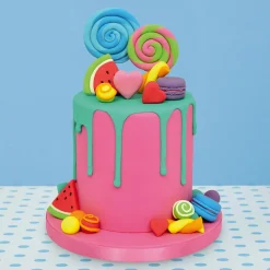 Squires Kitchen SK NEONZ Kleurstof Gel Paars 20g* Gel Kleurstoffen