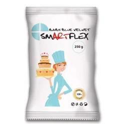 SmartFlex Fondant Baby Blauw Velvet 250g* Rolfondant
