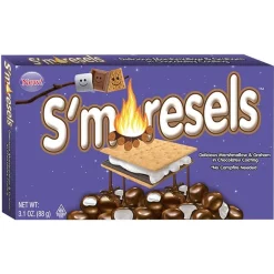 Overig S'moresels Bites Marshmallow in Chocolate 88g* Ijsdips|Eetbare Strooisels