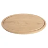 Overig Snijplank Beukenhout Ovaal 40x24x2,2cm* Snij Toebehoren