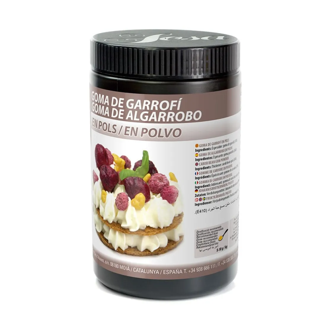 Sosa Johannesbroodpitmeel 650g* Hulpstoffen En Bindmiddelen|Hulpstoffen