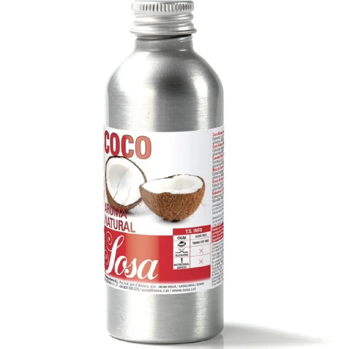 Sosa Vloeibaar Aroma Kokos 50g* Smaakstoffen