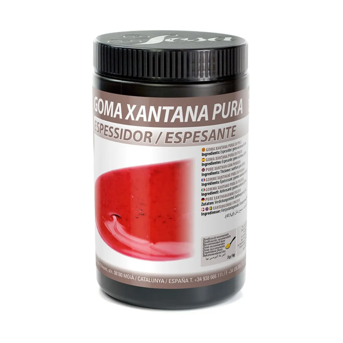 Sosa Xanthaangom 500g* Hulpstoffen