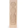 Overig Speculaasplank Medium Pop Vrouw 20,5x5,5cm.* Speculaasplanken