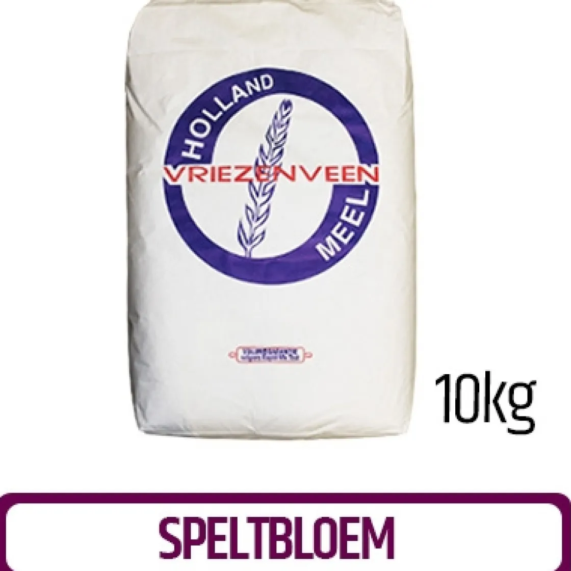 Holland Meel Speltbloem T630 (10 kg)* Bloem En Meel