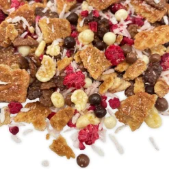 Happy Sprinkles Sprinkles Berrylicious Coco Twist Topping 40g*** Ijsdips|Eetbare Strooisels