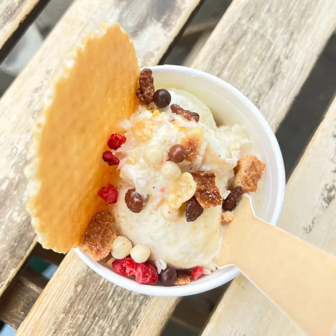 Happy Sprinkles Sprinkles Berrylicious Coco Twist Topping 40g*** Ijsdips|Eetbare Strooisels