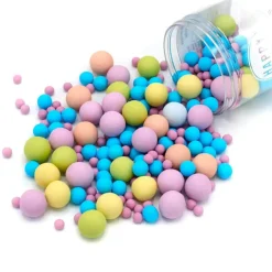 Happy Sprinkles Sprinkles Bubble Gum Choco Crunch 160g* Chocolade Decoraties|Chocolade Decoraties