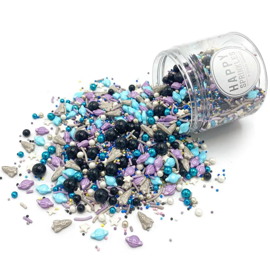 Happy Sprinkles Sprinkles Cosmic Galaxy 90g* Eetbare Strooisels