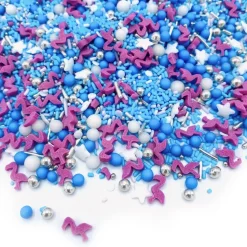 Happy Sprinkles Sprinkles Flamingo Fiesta Vegan 90g* Eetbare Strooisels