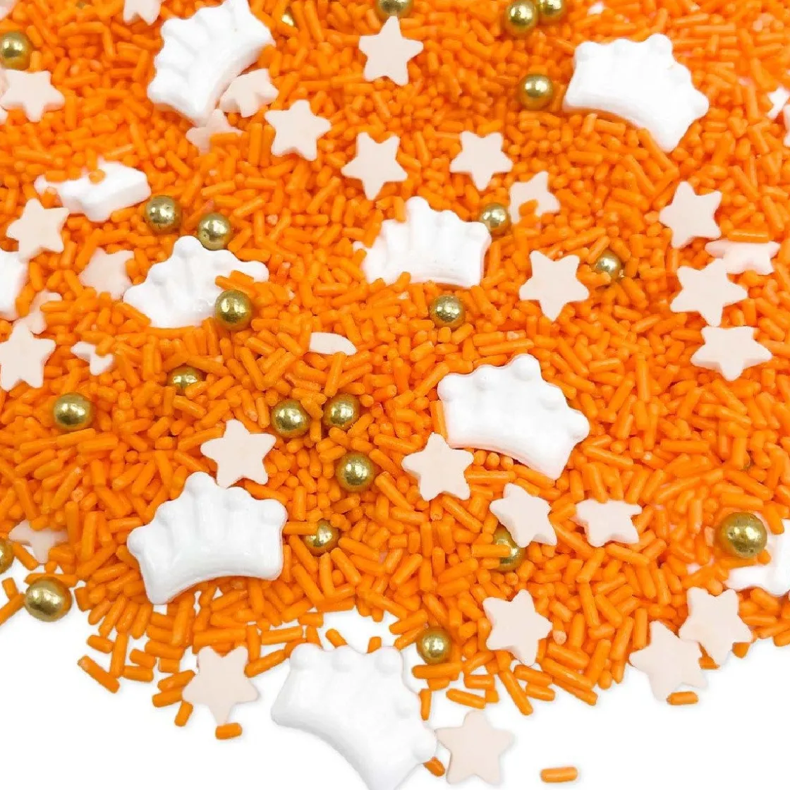 Happy Sprinkles Sprinkles Koningsdag Oranje 500g* Eetbare Strooisels