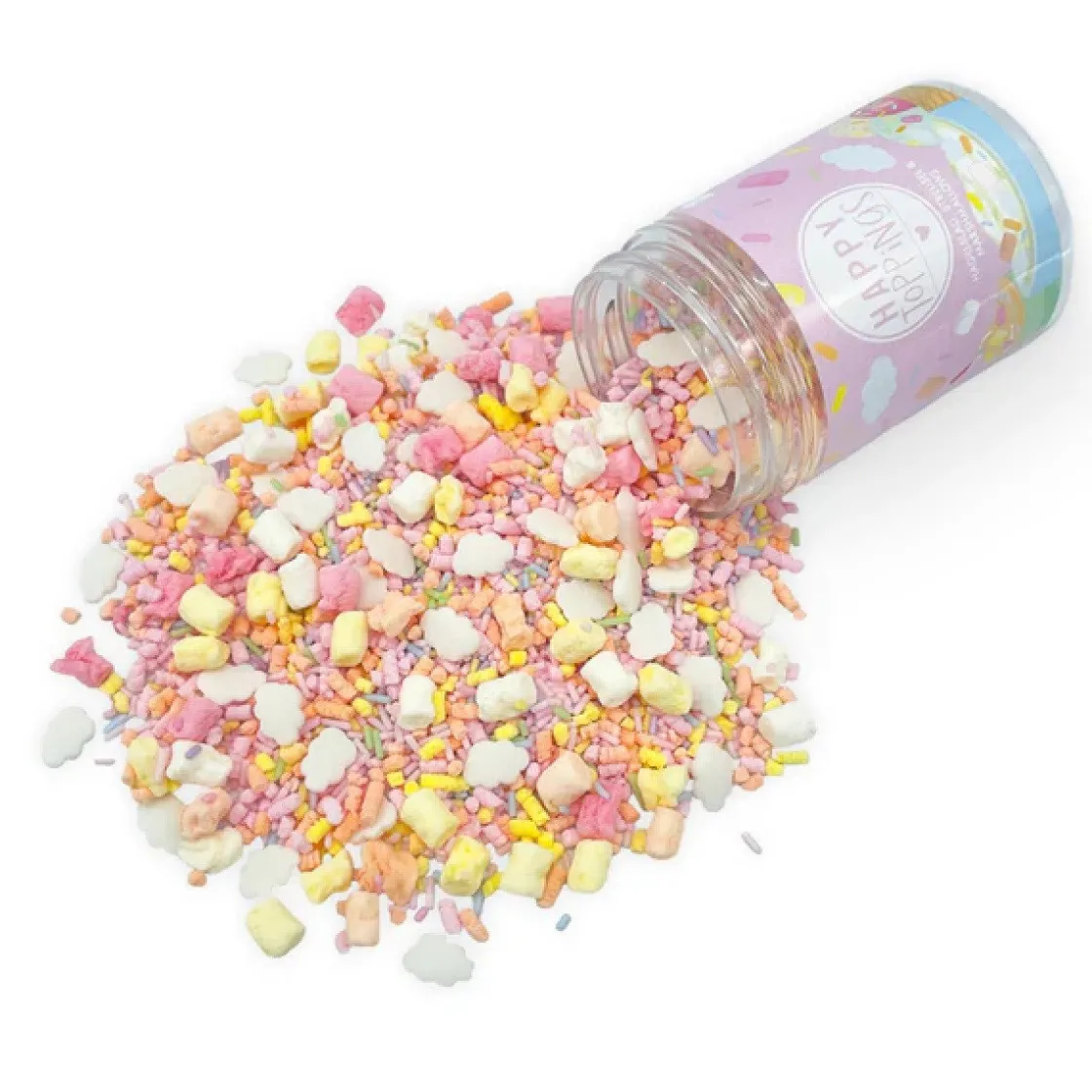 Happy Sprinkles Sprinkles Milkshake Magic Topping 70g*** Ijsdips|Eetbare Strooisels