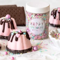 Happy Sprinkles Sprinkles Pastel Vibes 180g* Eetbare Strooisels