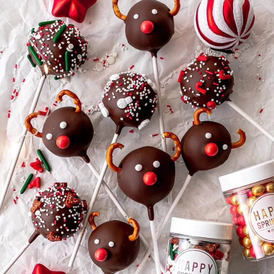 Happy Sprinkles Sprinkles Xmas Vibes 90g* Eetbare Strooisels